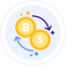 Bitcoin Exchange Icon, Bitcoin exchange,exchange