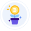 Bitcoin Farm Icon, Bitcoin,Bitcoin farm