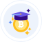 Crypto Education Icon, crypto education,education