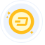Dash Icon, Dash,cryptocurrency