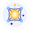 Decentralized 01 Icon, concept,decentralized