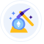 Ethereum Mining Icon, Ethereum mining,mining