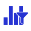 Data Cleaning Icon, data cleaning,graph,funnel