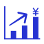Performance Icon, graph,performance,yen