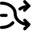 Allocate Icon, allocate,arrows,distribute