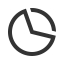 Pie Chart Icon, pie chart,circle
