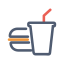 Food & Beverage Industry Icon, food,beverage