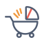 Mother & Baby Industry Icon, mother & baby,stroller