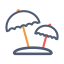 Umbrella Industry - related Icon, outdoor,umbrella