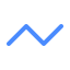 Basic Line Chart Icon, basic,data,line chart