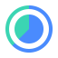 Concentric Circle Chart Icon, concentric circle,data,ring