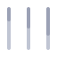 Stacked Bar Chart (Gray) Icon, data,gray,stacked bar chart