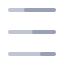 Stacked Bar Chart (Gray) Icon, data,gray,stacked bar chart