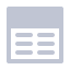 Two - Dimensional Table (Gray) Icon, 2D,gray,table