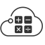 Cloud Computing Cloud Service Icon, cloud computing,cloud service,cloud