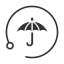 Insurance Protection Umbrella Icon, insurance,protection,umbrella