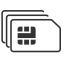 SIM Data Card Icon, SIM card,data card,mobile data