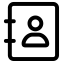 Contacts Icon, address book,contacts,person