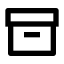 archive - line Icon, archive,box,outline