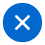 Failure Cross Filled Icon, failure,cross,filled
