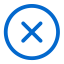 Failure Cross Outline Icon, failure,cross,outline