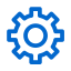 Settings Gear Outline Icon, settings,gear,outline