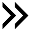 Double Right Arrow Icon, double right arrow,navigation