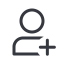 Add Icon, add,person