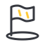 My Activities Icon, activities,flag
