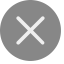 Close Icon (Gray X) Icon, close,cancel