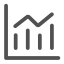 Combined Bar and Line Chart Icon, combined chart,bar chart,line chart