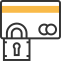 Credit Card Icon, credit card,lock,security