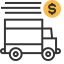 Delivery Truck Icon, delivery,truck,dollar