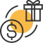 Transaction Icon, transaction,gift,dollar