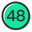 48 - hour Shipment Icon, shipment,48 - hour