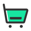 Current Shopping Cart Icon, shopping cart,current