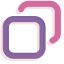 Square Overlap Icon, squares,layers