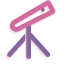 Telescope Icon, observation,telescope