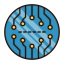 Abstract Board Icon, abstract board,circuit,electronics