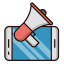 Advertising Campaign Icon, advertising,campaign,megaphone