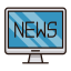 Breaking News Icon, breaking news,media