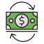 Cash Flow Icon, arrow,cash flow,dollar