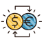 Currency Exchange Icon, currency exchange,finance