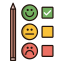 Customer Satisfaction Survey Icon, customer satisfaction,emojis,survey