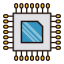 Electronics Icon, IC,chip,electronics