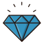 Gemstone Icon, gemstone,wealth