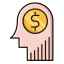 Investments Thinking Icon, dollar,investment,thinking