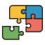 Jigsaw Puzzle Icon, jigsaw,pieces,puzzle