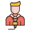 Journalist Icon, journalist,reporter