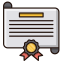 License Icon, certification,license